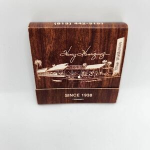 Vintage Matchbook The Pelican Restaurant & Lounge Clearwater Beach Florida Henry